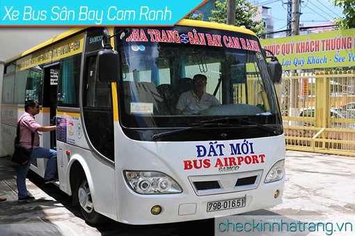 Xe Bus Sân Bay Cam Ranh về Nha Trang Giá Chỉ 65K
